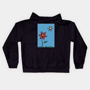 Paper Flower Kids Hoodie